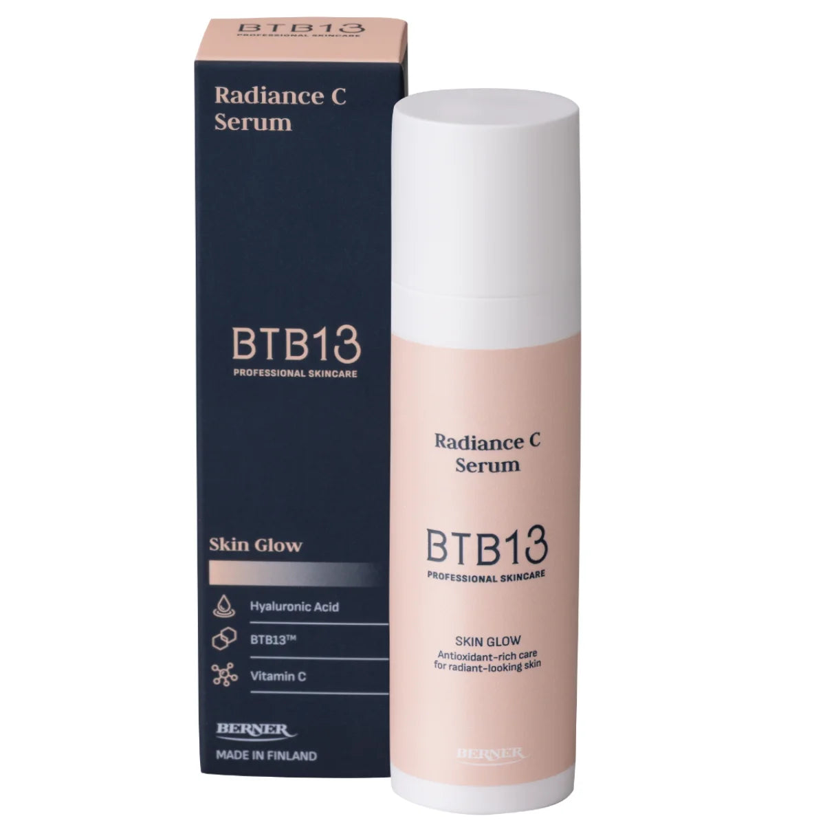 BTB13 Radiance C Serum skin glow -kasvoseerumi hyaluronihapolla ja C-vitamiinilla