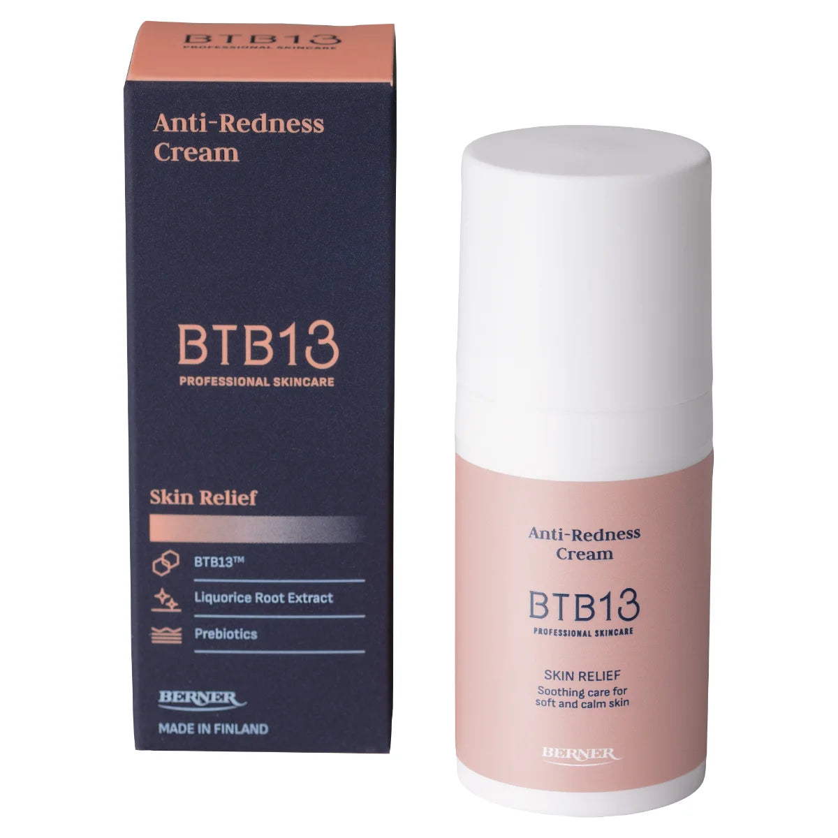 BTB13 Skin Relief Anti-Redness Cream 30 ml hoitovoide ärtyneelle ja punoittavalle iholle
