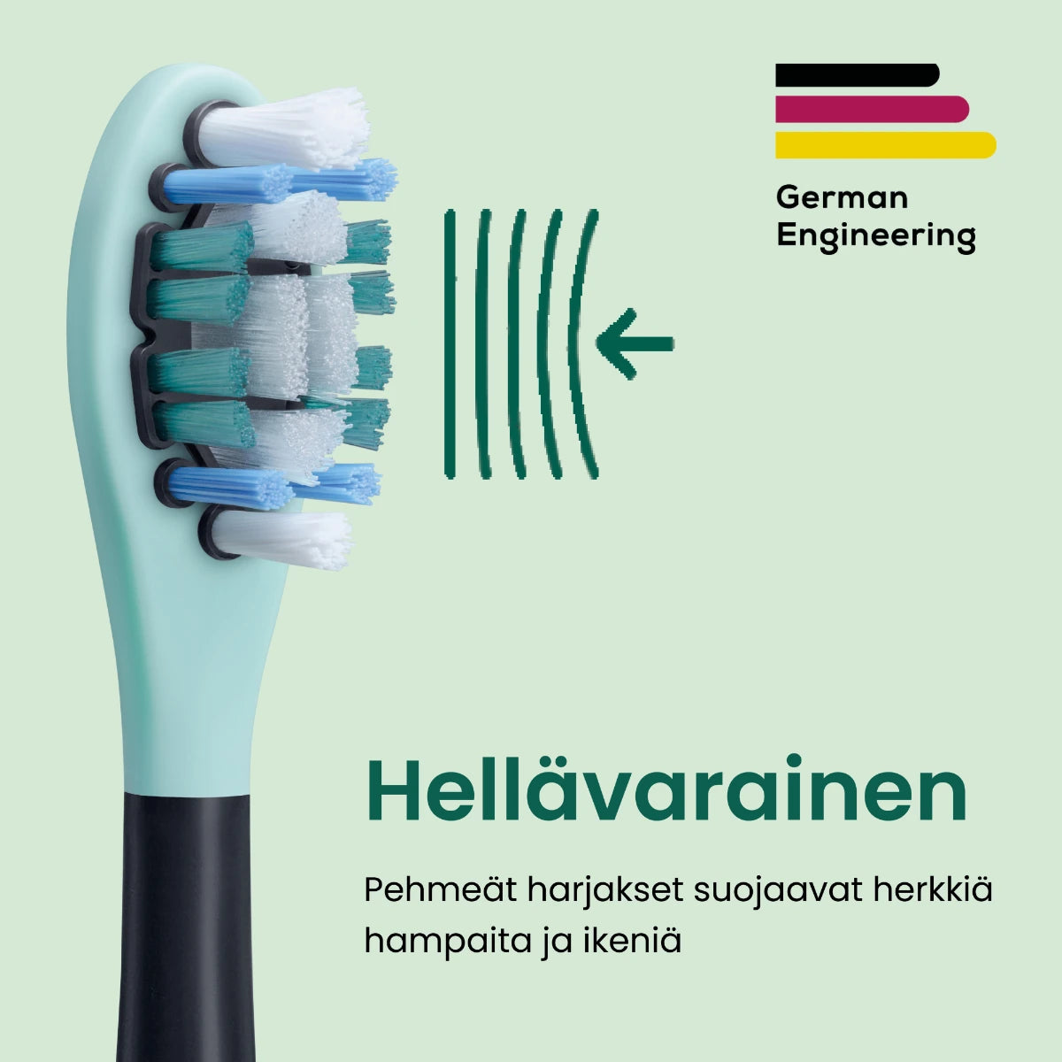 Beurer SC Protection Plus vaihtoharjat hellävaraiseen harjaukseen