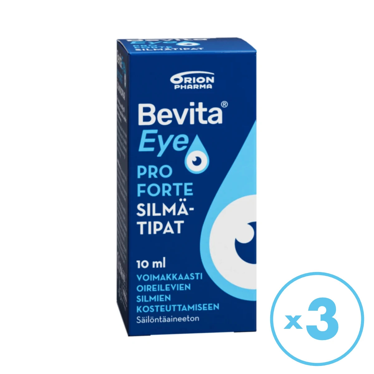 BEVITA Eye Pro Forte silmätippa pullo 3x10 ml