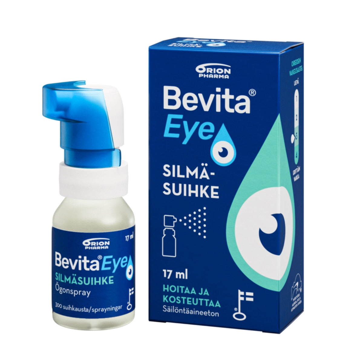 BEVITA Eye Silmäsuihke hoitaa ja kosteuttaa