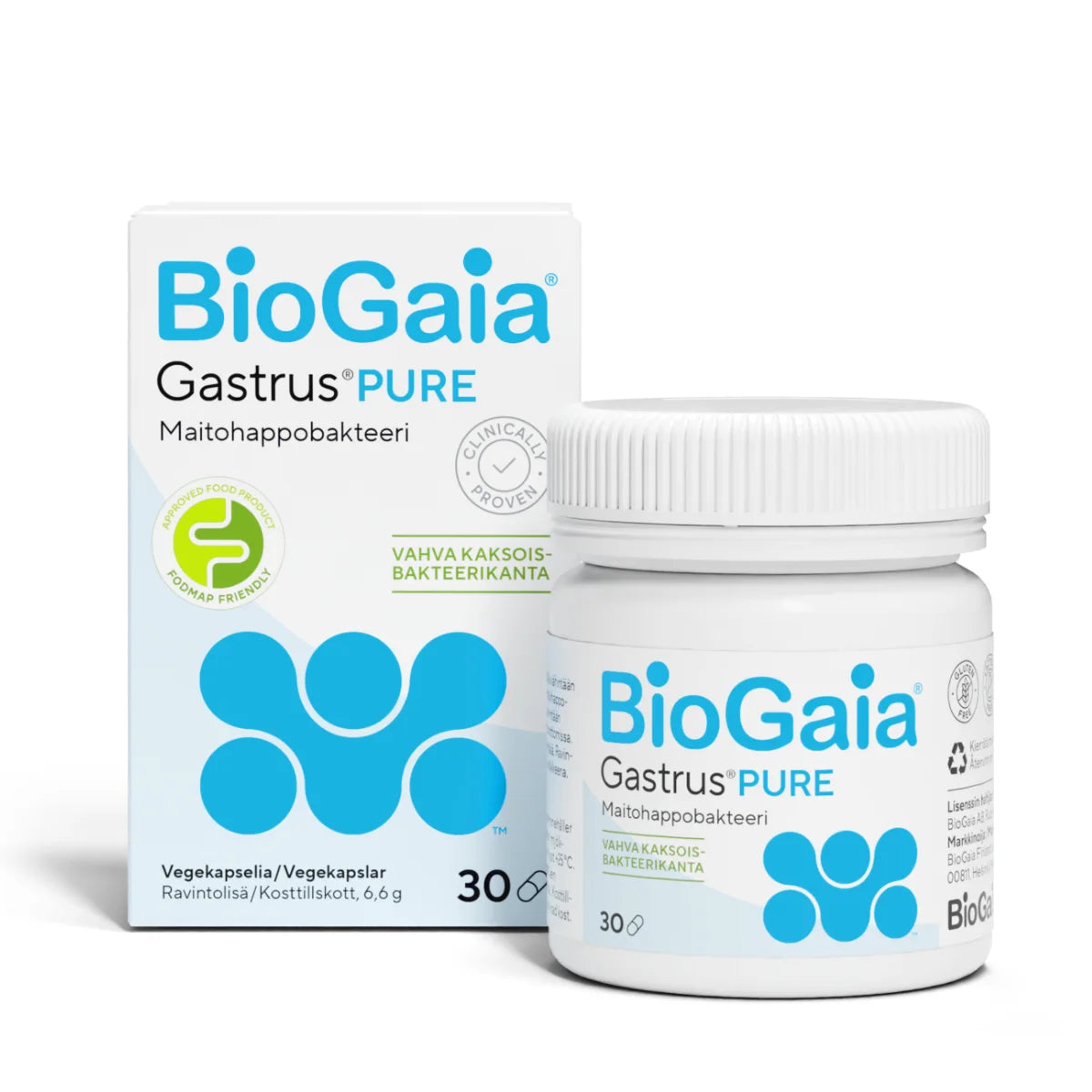 BioGaia Gastrus PURE 30 kaps