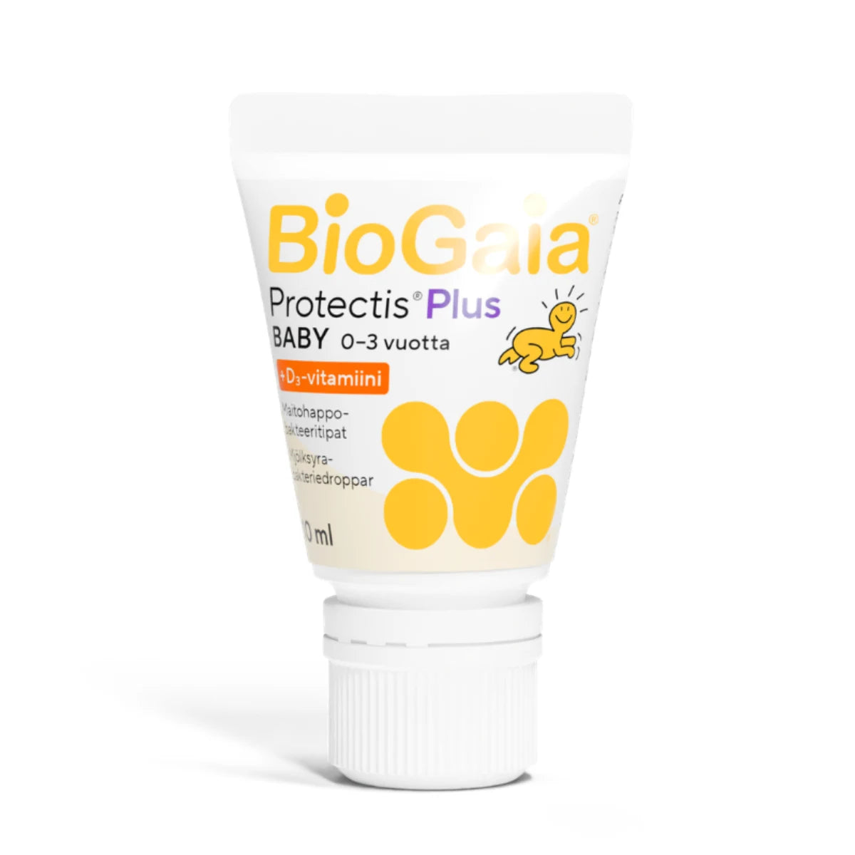 BioGaia Protectis Plus BABY + D3 10 ml tippatuubi
