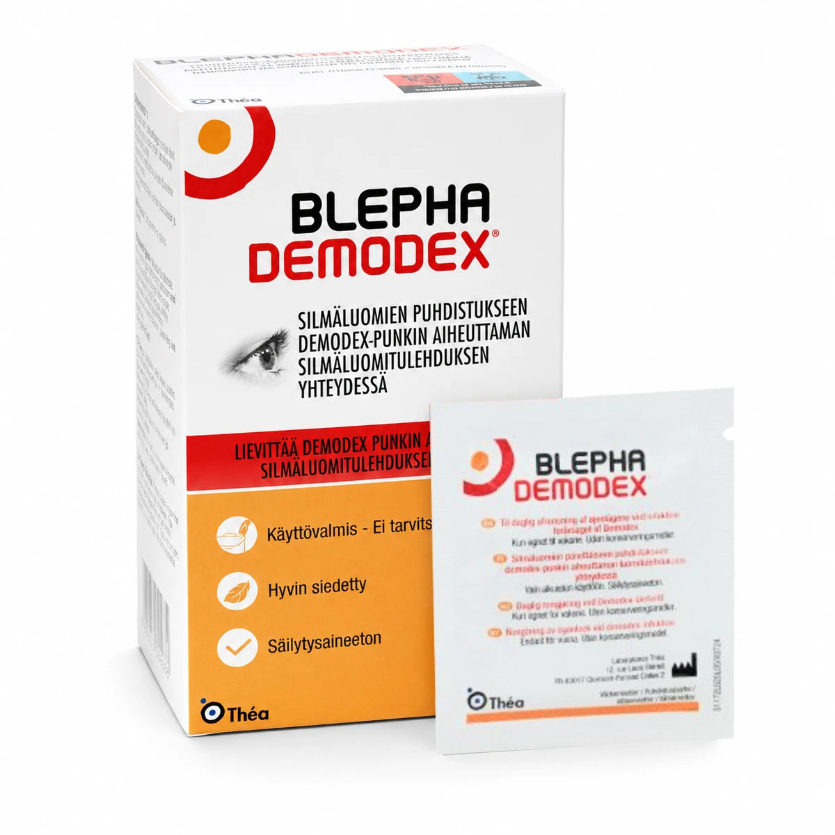 BLEPHADEMODEX Puhdistuspyyhkeet 30 kpl
