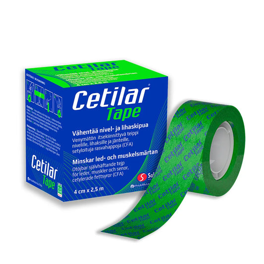 CETILAR Kiputeippi 4 cm x 2,5 m (Huom! Päiväys 31.12.2026)