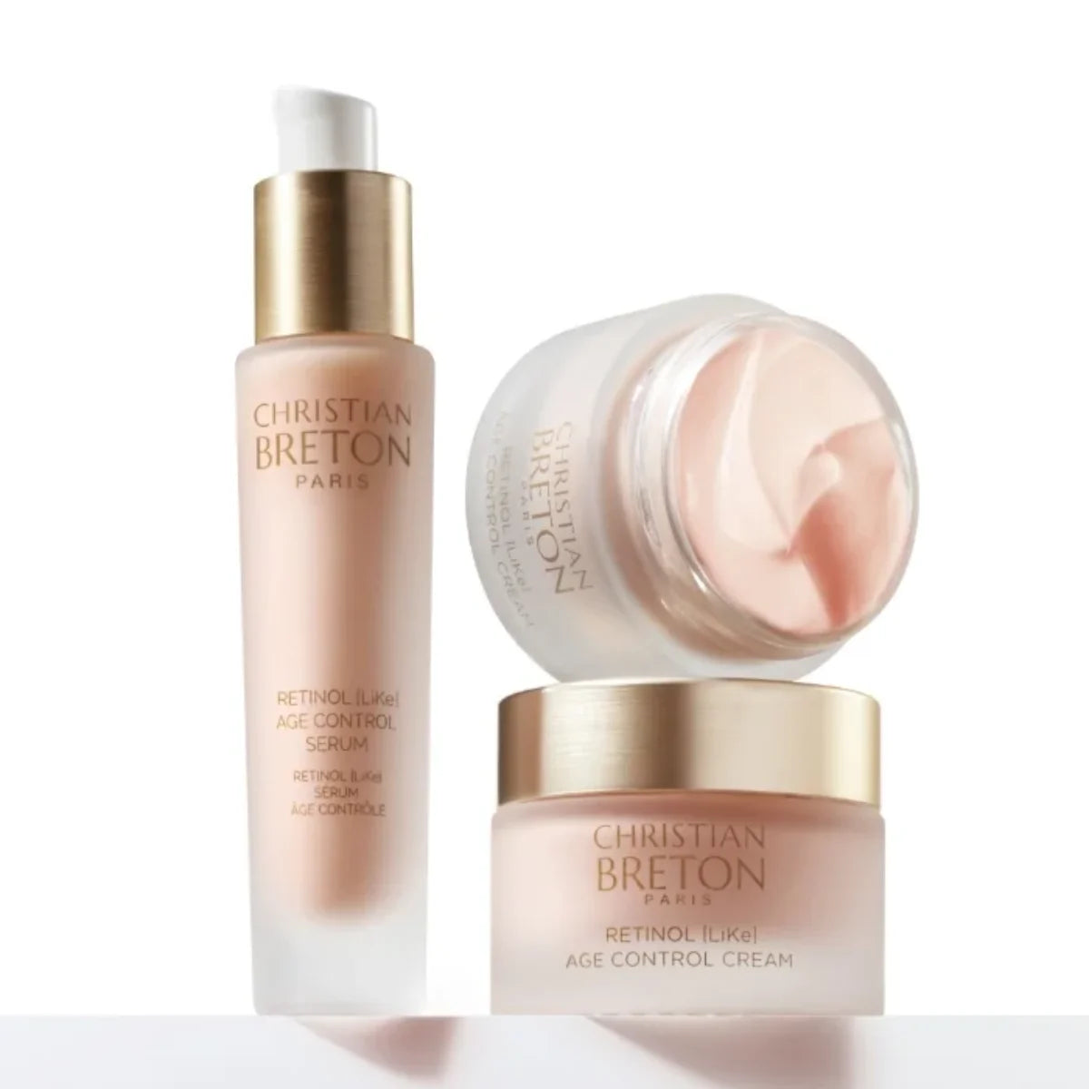 Christian Breton Retinol Like Age Control tuotteet seerumi ja voide
