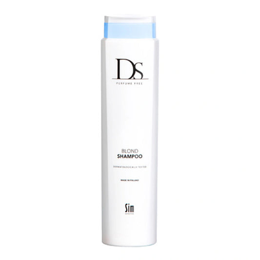 DS Blond Shampoo 250 ml – hajusteeton, sulfaatiton hopeashampoo vaaleille hiuksille