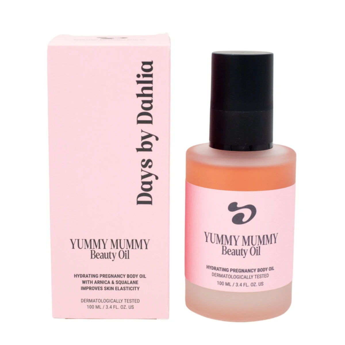 Days by Dahlia Yummy Mummy Beauty Oil kosteuttava vartaloöljy