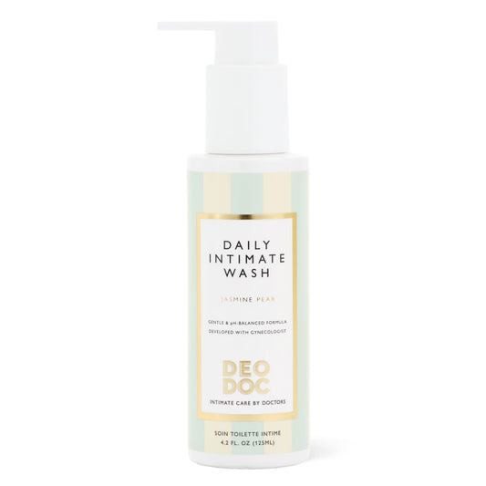 DeoDoc Intimate Wash Jasmine Pear 125 ml – hellävarainen vegaaninen intiimipesuneste