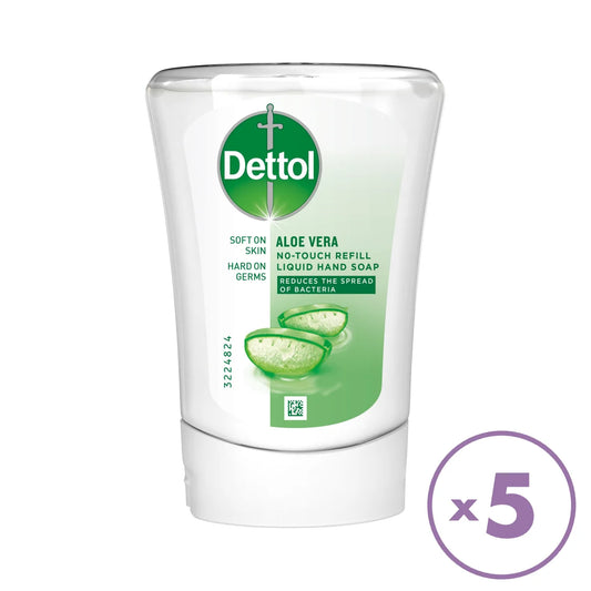 Dettol No-Touch soap refill aloe vera 5x250 ml