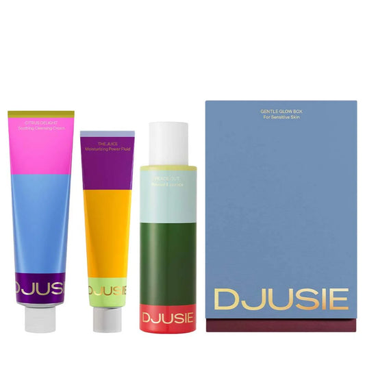 Djusie Gentle Glow Box For sensitive skin 3 tuotetta