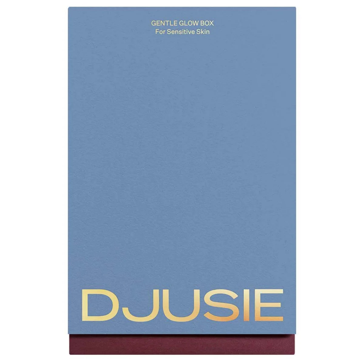 Djusie Gentle Glow Box For sensitive skin ylellinen vaaleansininen pakkaus