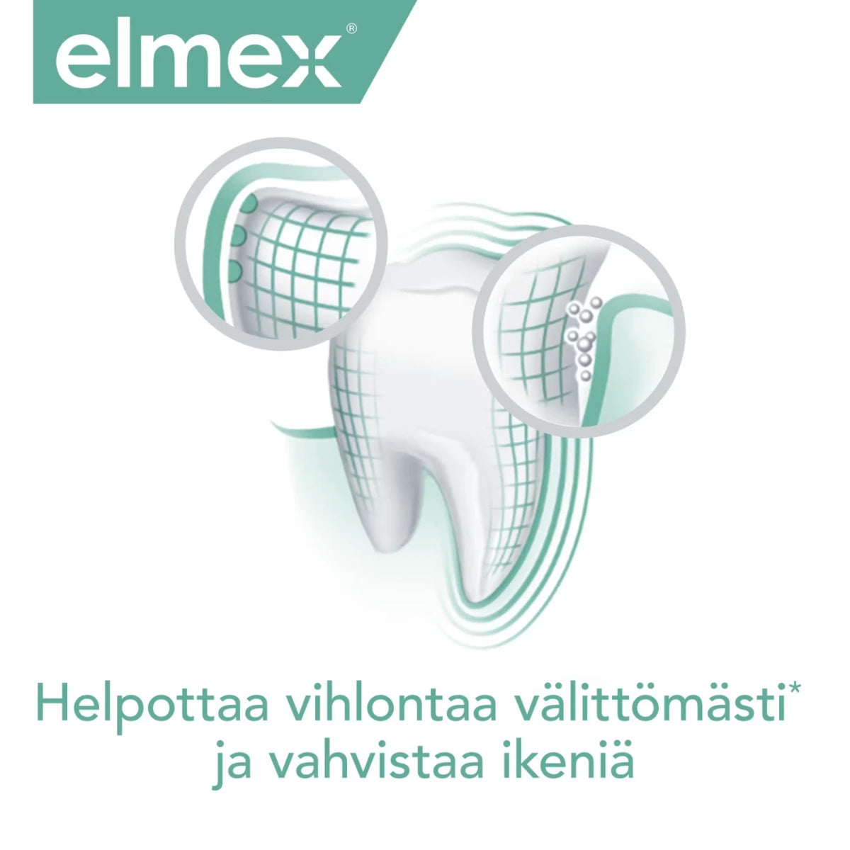 ELMEX Sensitive Professional Repair & Prevent +Gum Care hammastahna helpottaa vihlontaa välittömästi ja vahvistaa ikeniä