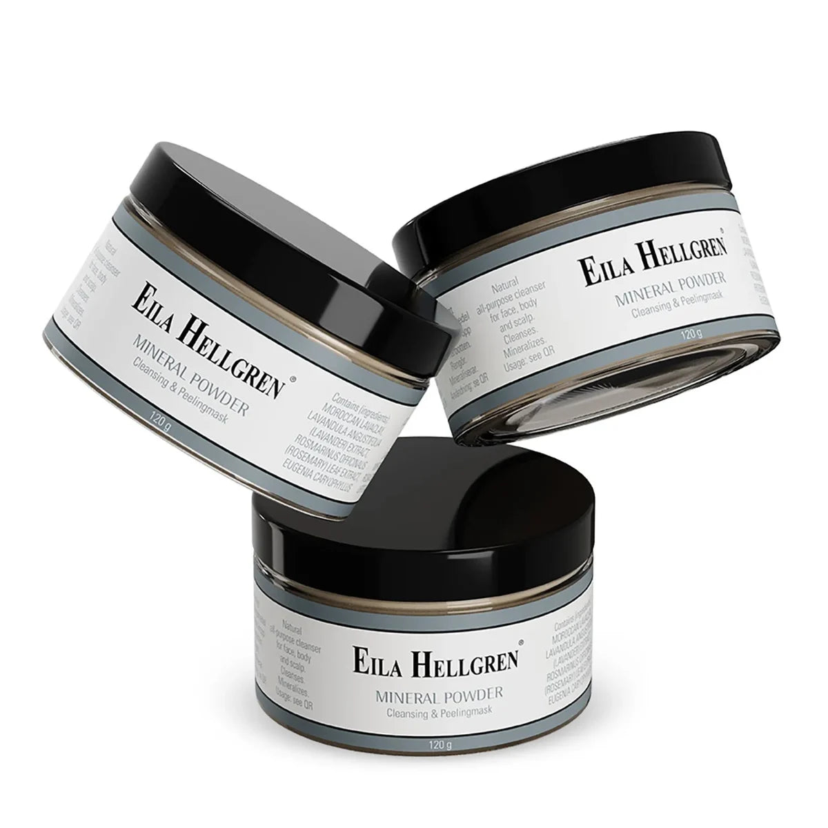 Eila Hellgren Mineral Powder 120 g puhdistus- ja kuorintanaamio koko keholle