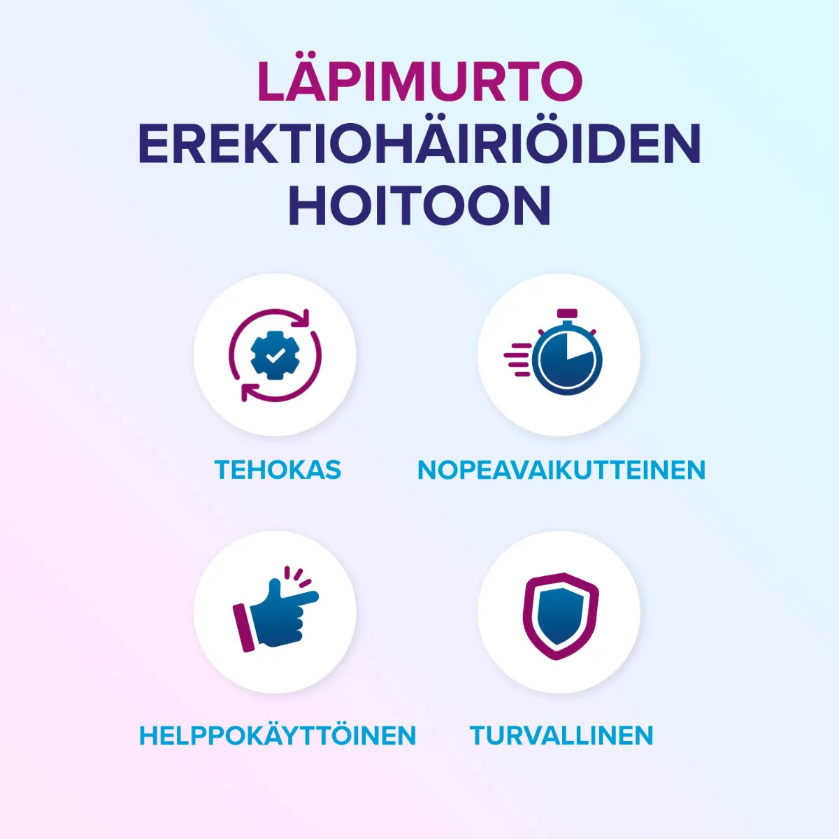 Eroxon Stimgel kerta-annostuubi on läpimurto erektiöhäiriöiden hoitoon