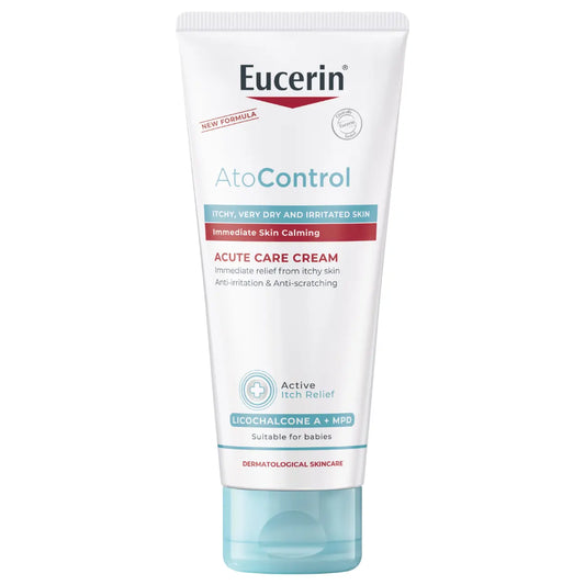 Eucerin AtoControl Acute Care Cream 100 ml – Tehohoitoa kuivalle ja kutisevalle iholle