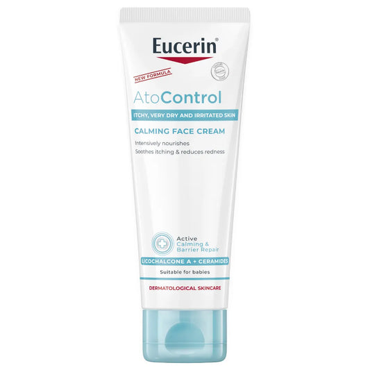 Eucerin AtoControl Calming Face Cream 50 ml – Rauhoittava kasvovoide atooppiselle iholle