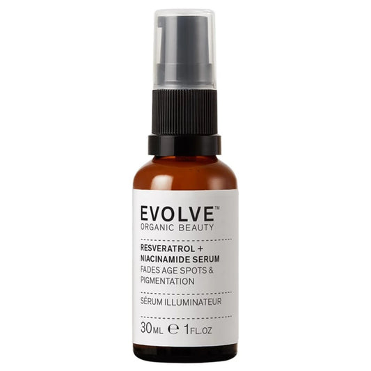 Evolve Organic Beauty Resveratrol + Niacinamide Serum 30 ml