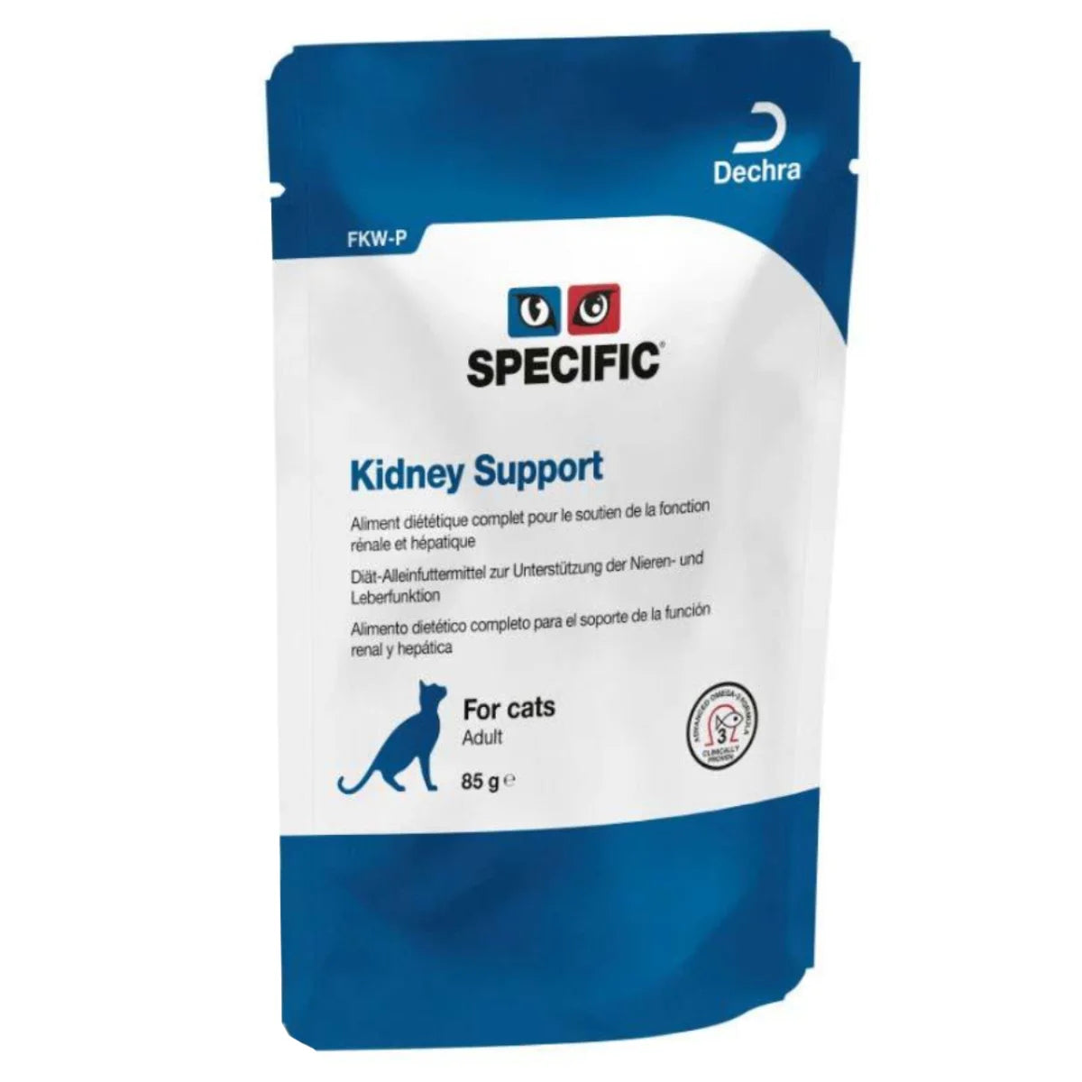 FKW-P Kidney Support 12 x 85 g – Märkäruoka kissojen munuaisten ja maksan tueksi