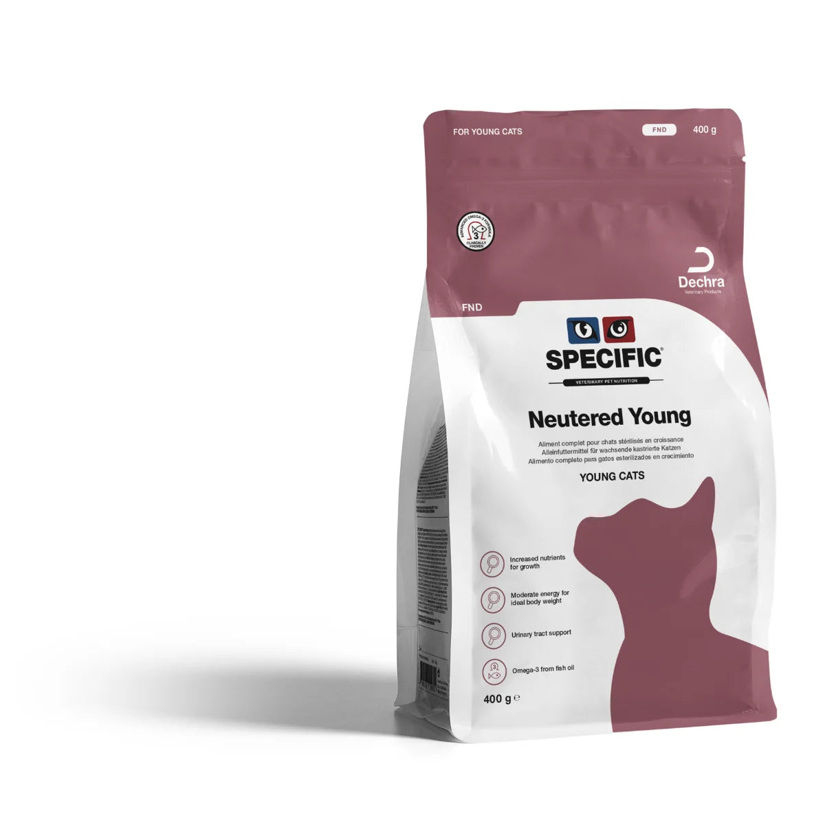 FND Neutered Young 400 g – Täysravinto nuorille steriloiduille kissoille
