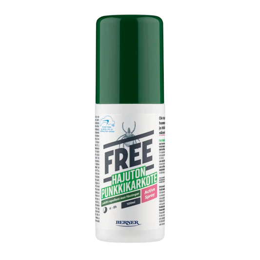 FREE Active Spray punkkikarkote 100 ml