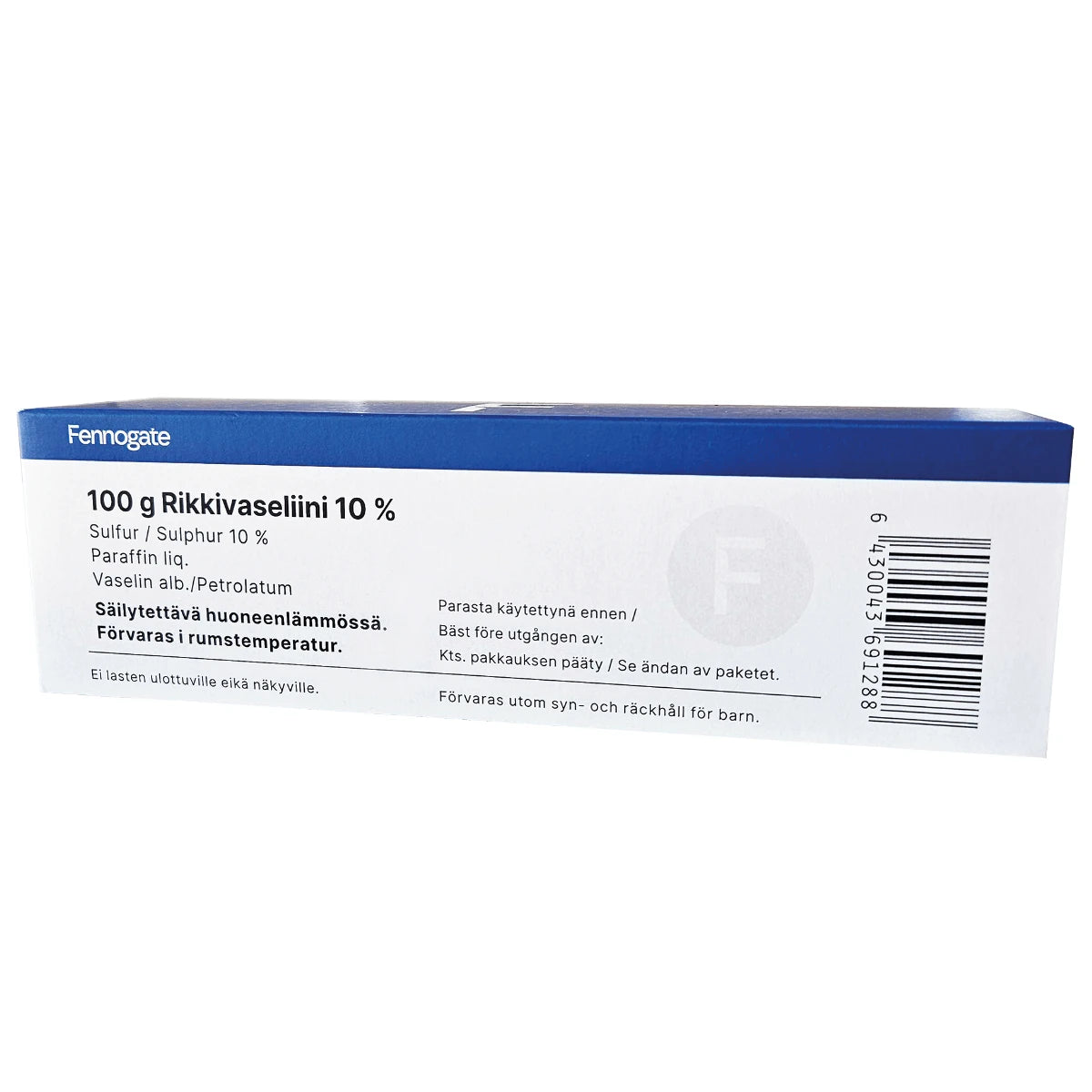 Fennogate Rikkivaseliini 10% 100 g