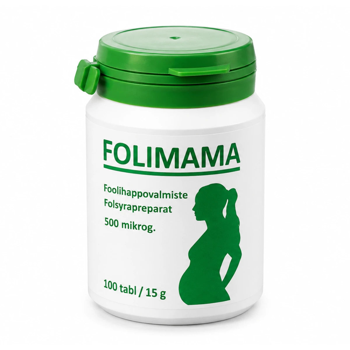 FOLIMAMA 500 mikrog foolihappo 100 tabl