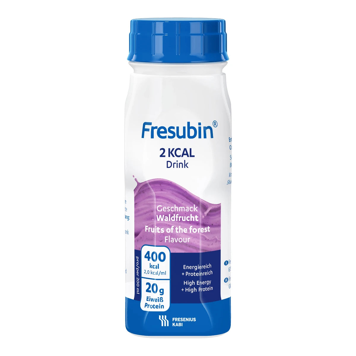 FRESUBIN 2 kcal Drink metsämarja 4x200 ml täydennysravintovalmiste