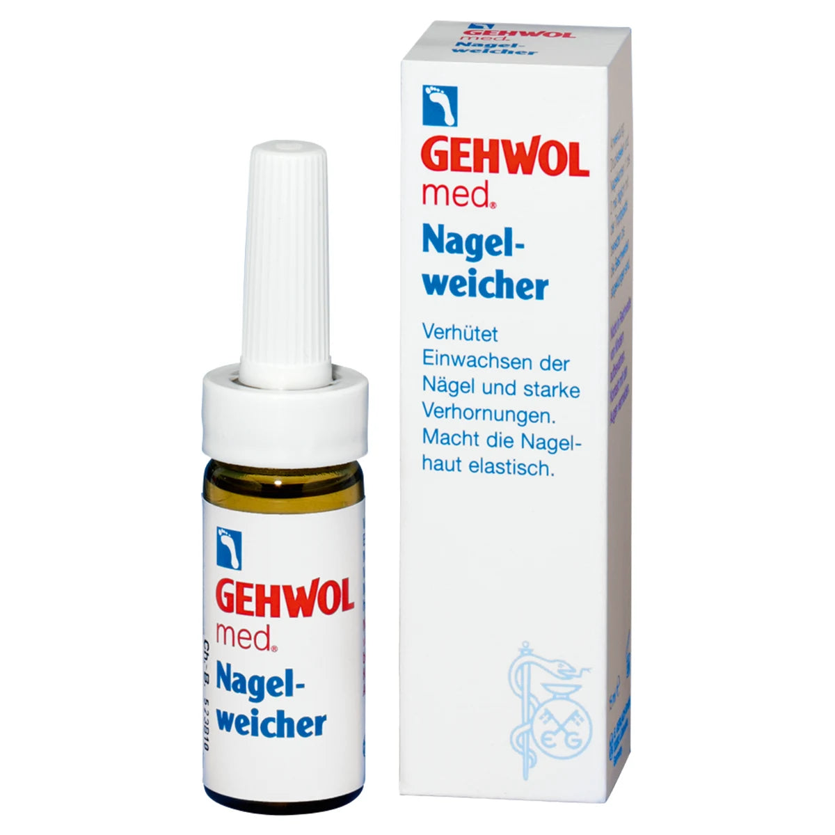 Gehwol med Nail Softener 15 ml – Pehmentää kynnet ja kynsinauhat tehokkaasti