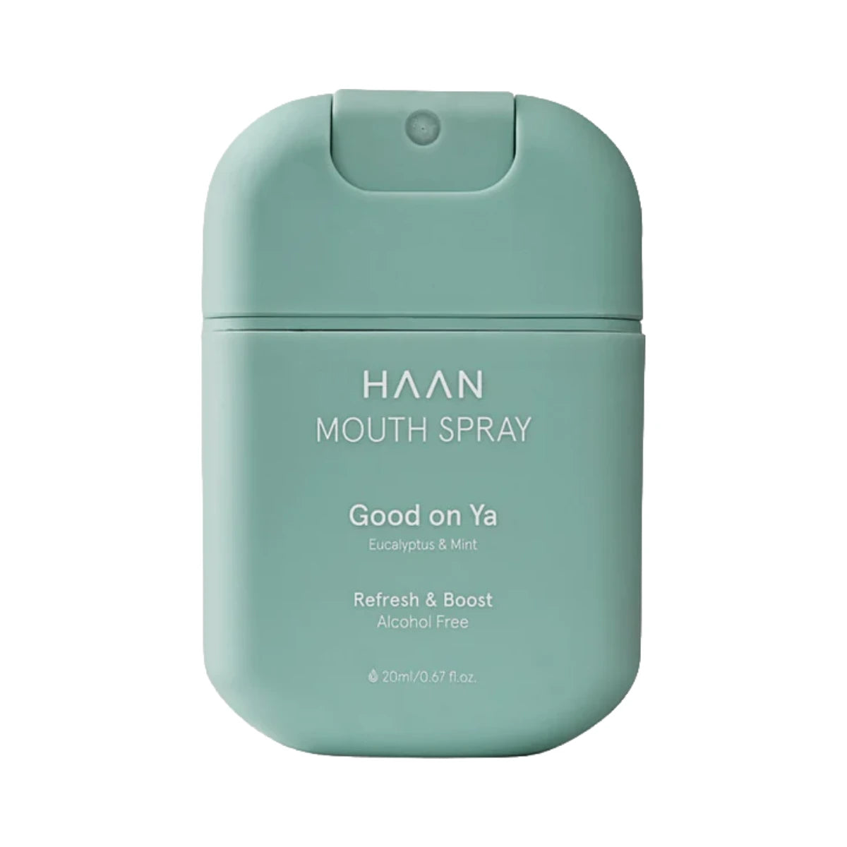 HAAN Mouth Spray Good on Ya 20 ml – raikastava suusuihke eukalyptuksen ja mintun maulla