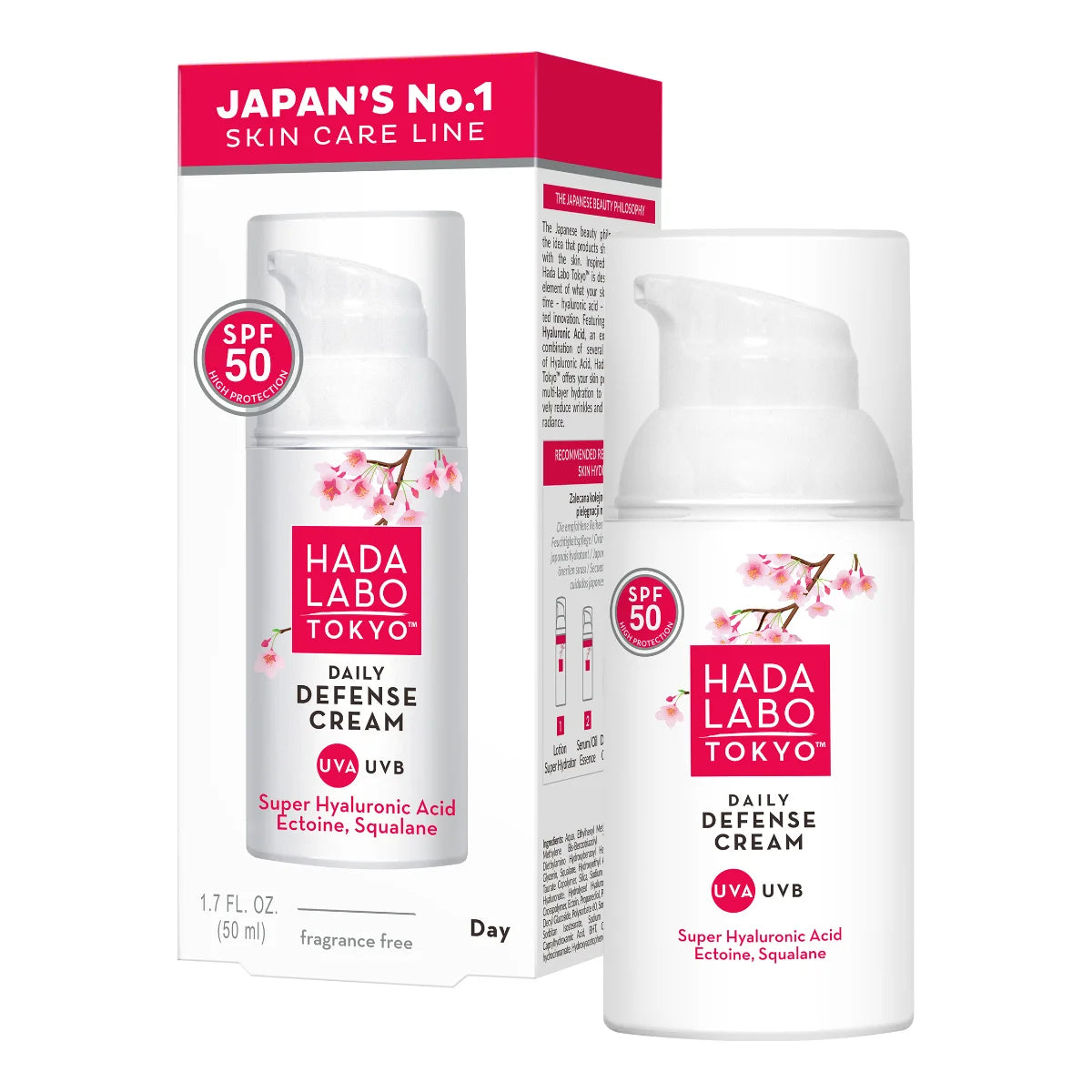 HADA LABO TOKYO Daily Defensive Cream SPF50 50 ml