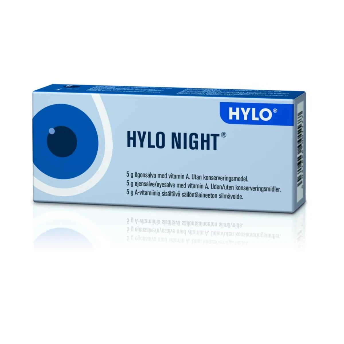 HYLO-Night silmävoide 5 g – Yön aikana vaikuttava kosteutus ja suoja silmille