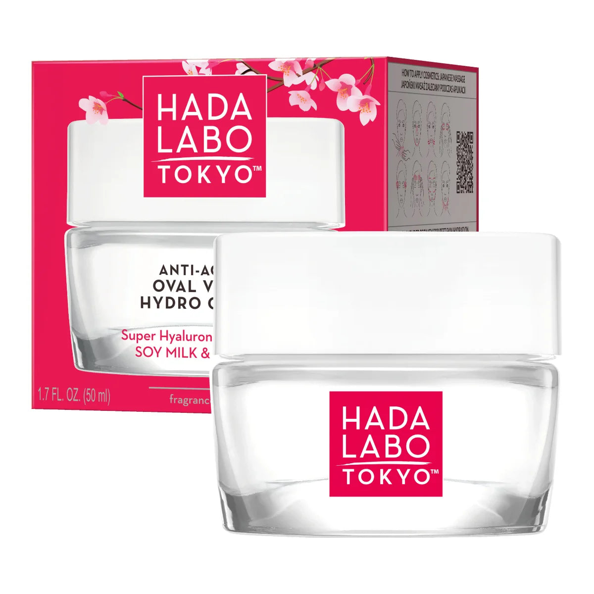 Hada Labo Tokyo Anti-Aging Oval V-Lift Hydro Cream 50 ml