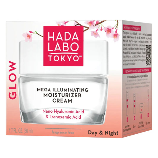 HADA Labo Tokyo Glow Mega Illuminating Moisturizer Cream 50 ml