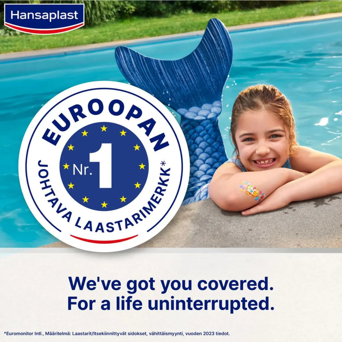 Hansaplast Euroopan johtava laastarimerkki