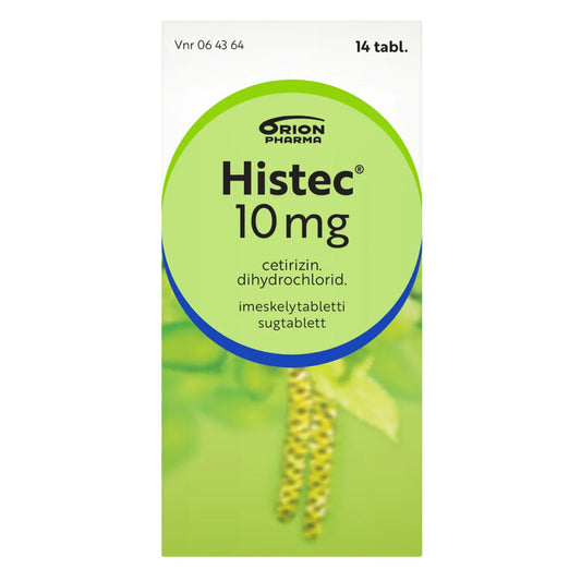 HISTEC 10 mg imeskelytabletti