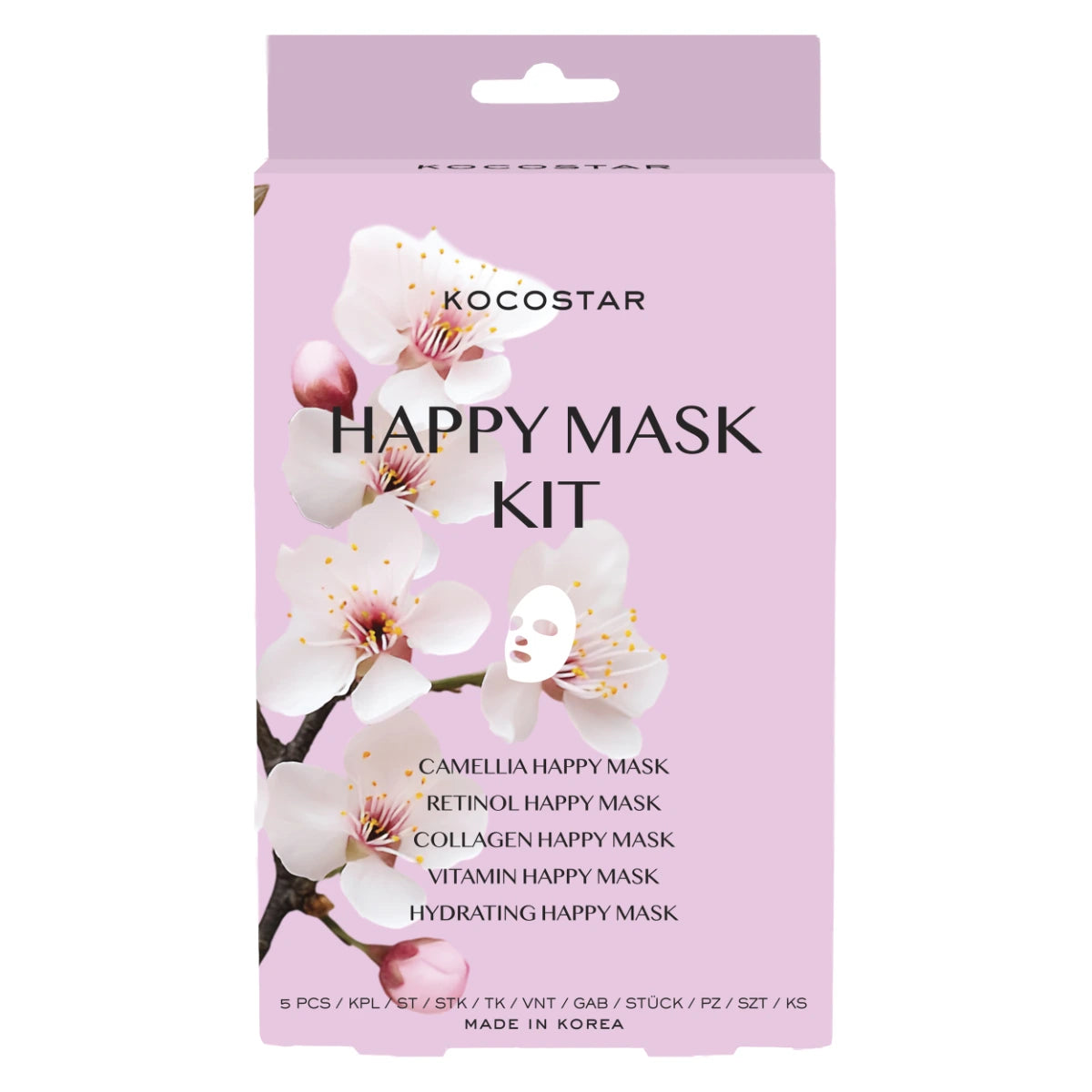 KOCOSTAR Happy Mask Kit 1 kpl