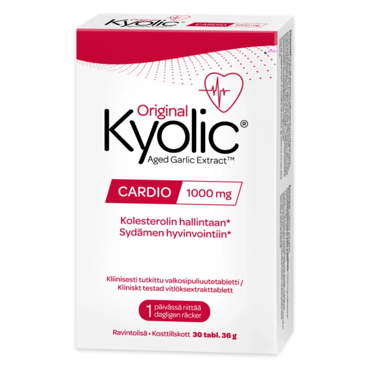 KYOLIC Cardio valkosipuliuutetabletti 30 kpl 