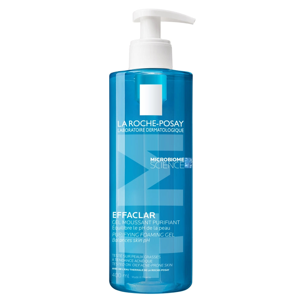 La Roche-Posay Effaclar+M puhdistugeeli pumppupullo 400 ml