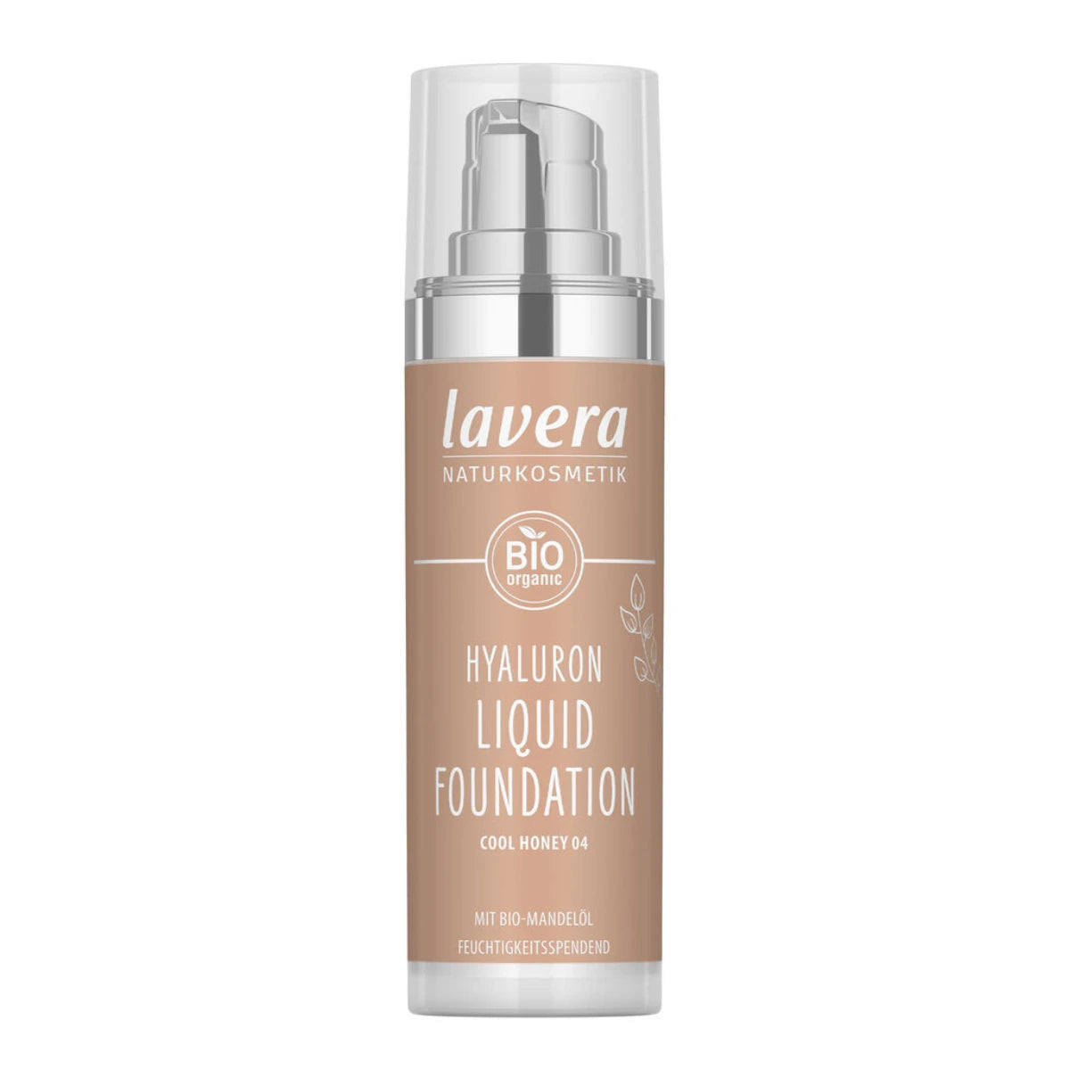 Lavera Hyaluron Liquid Foundation Cool Honey 04 30 ml