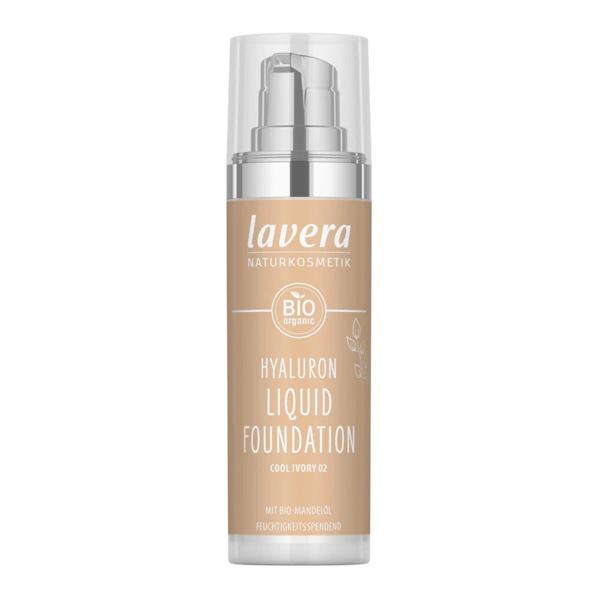 Lavera Hyaluron Liquid Foundation Cool Ivory 02 30 ml