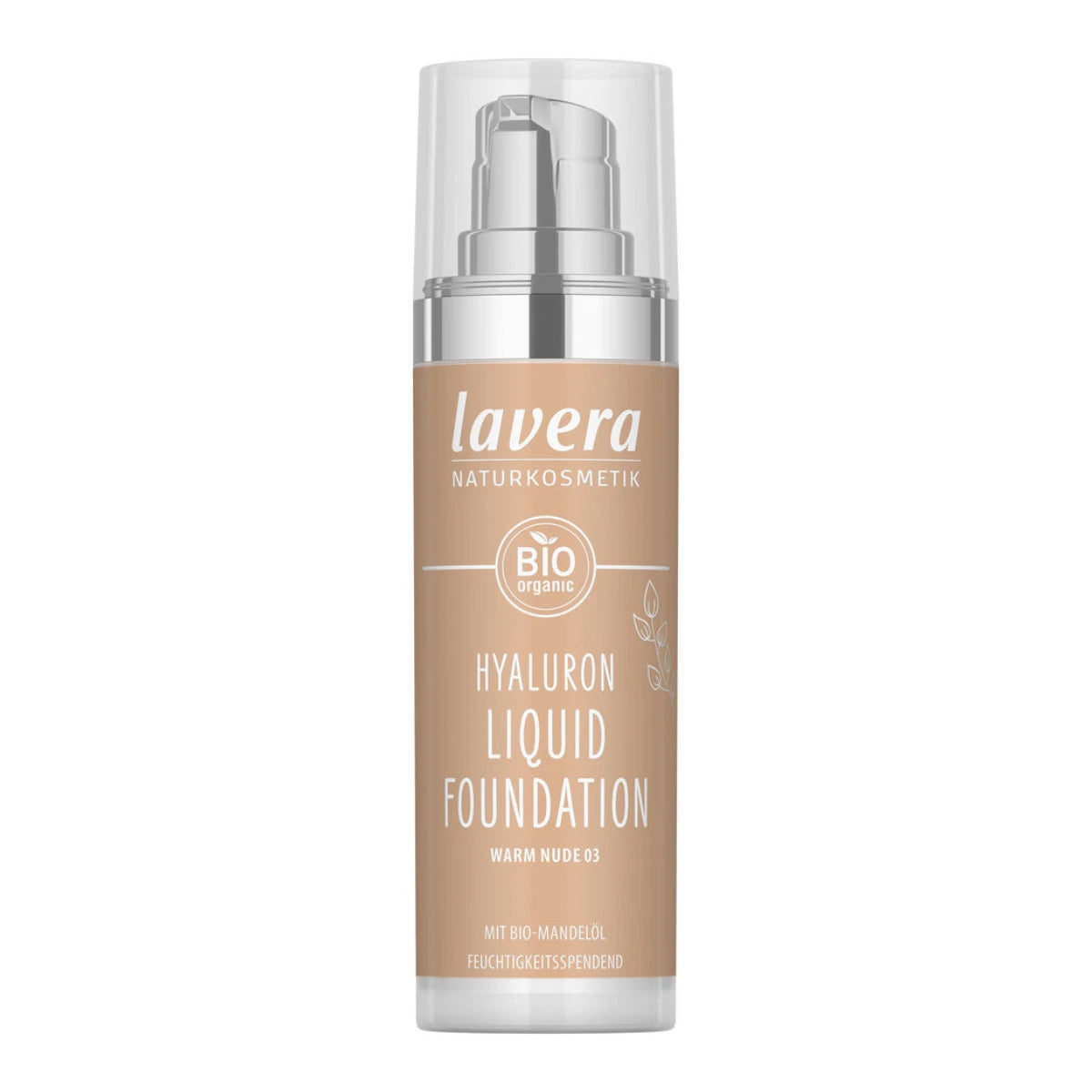 Lavera Hyaluron Liquid Foundation Warm Nude 03 30 ml