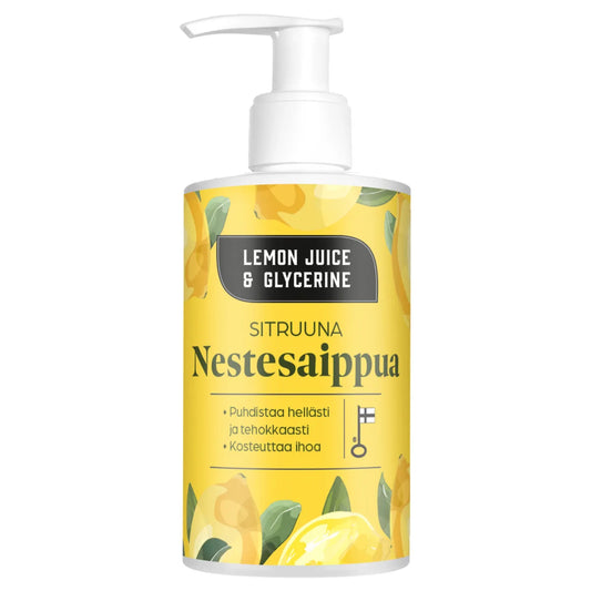 Lemon Juice & Glycerine Nestesaippua Sitruuna 275 ml