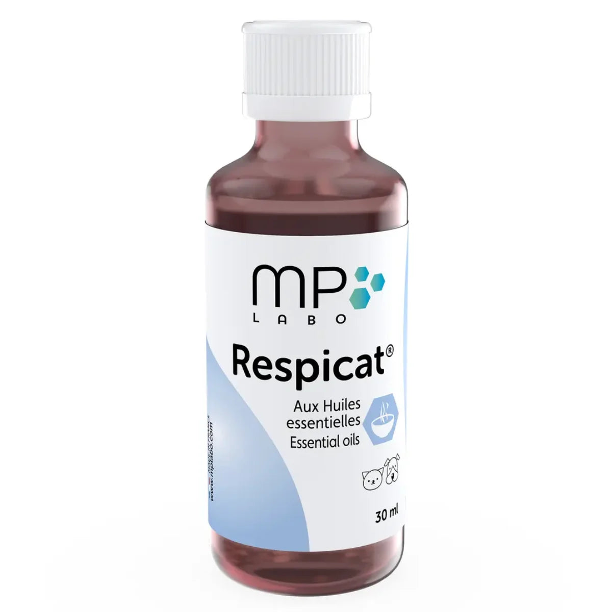MP Labo Respicat 30 ml – eteerisiä öljyjä lemmikkikodin ilman raikastamiseen