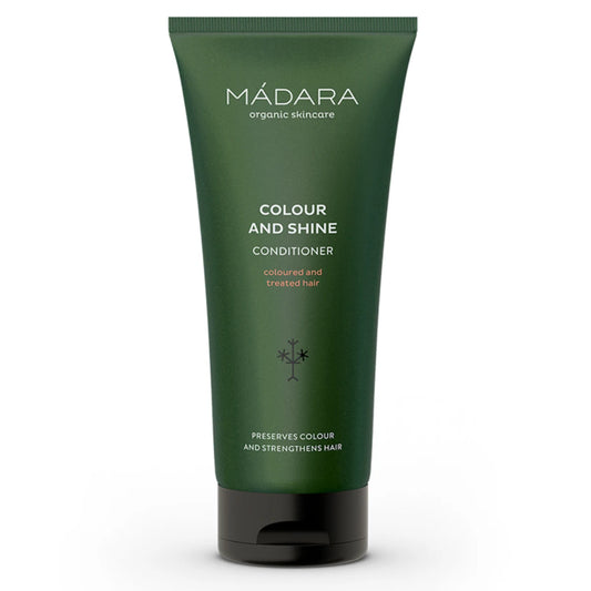 MÁDARA Colour & Shine Conditioner 250 ml – ravitseva hoitoaine värjätyille ja käsitellyille hiuksille
