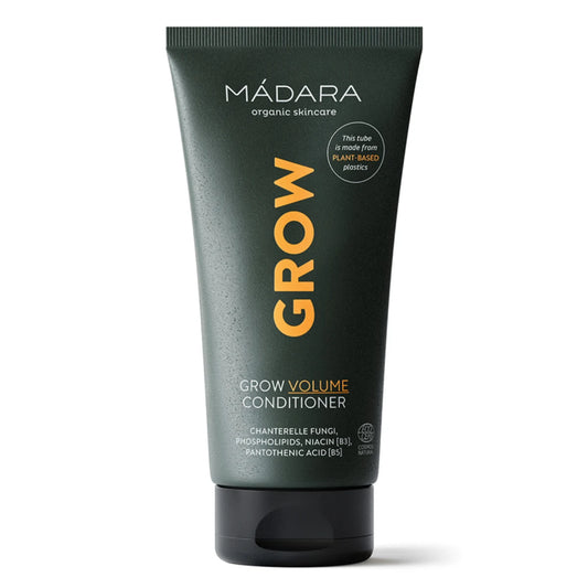 Mádara Grow Volume – Tuuheuttava hoitoaine 175 ml ohuille hiuksille