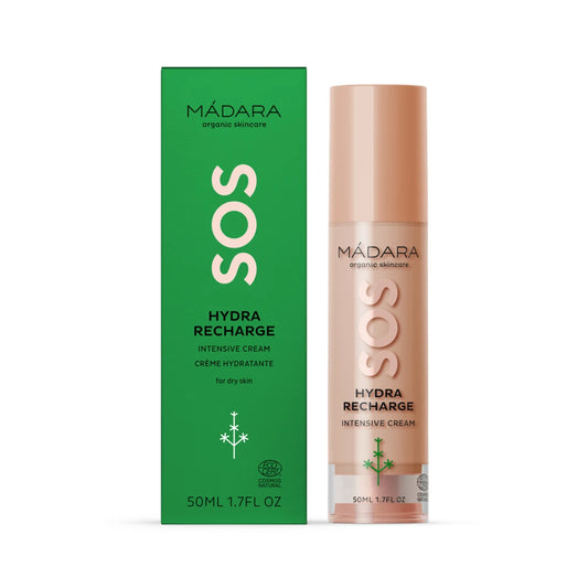 MÁDARA SOS Hydra Recharge Intensive Cream tehovoide 50 ml