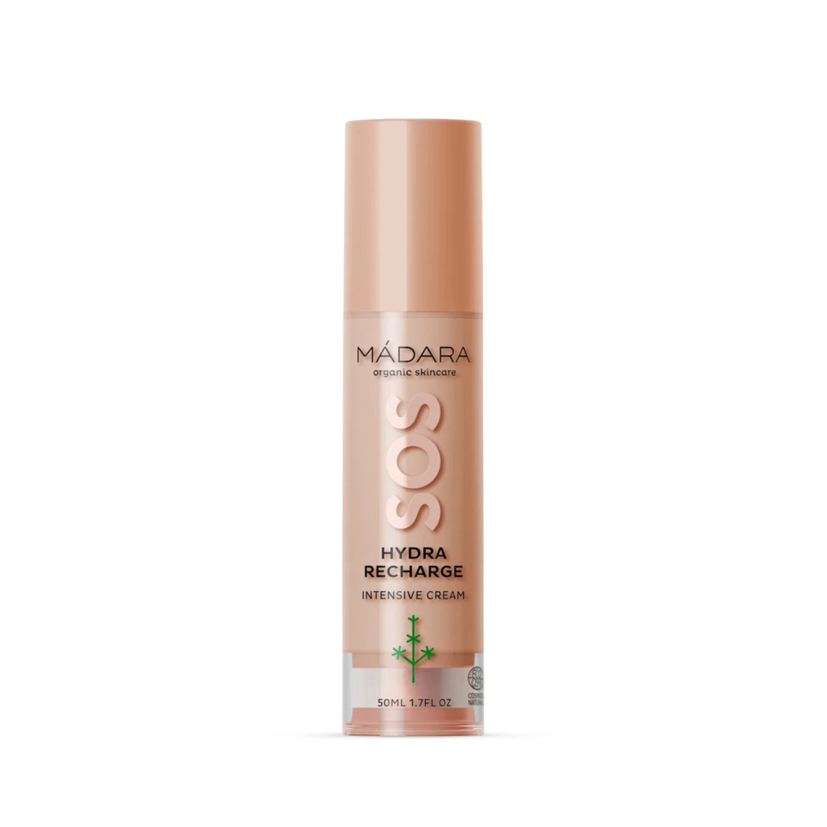 MÁDARA SOS Hydra Recharge Intensive Cream tehovoide 50 ml – ravitseva kosteusvoide kuivalle iholle