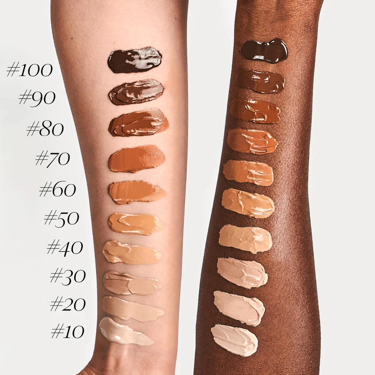 Madara Skin Equal Soft Glow Foundation SPF20 sävykartta