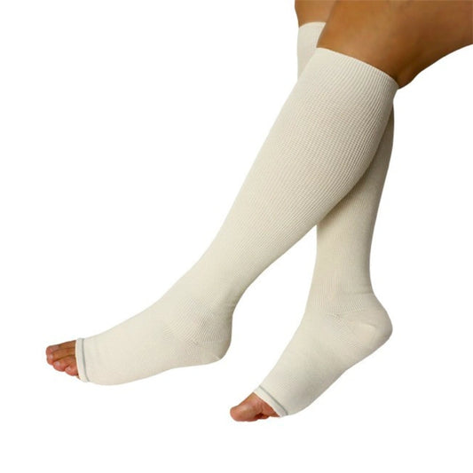 MEDISOX Antitromboosisukat luonnonvalkoinen, koko 3, 1 pari